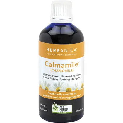 PPC Herbs- Herbanica Herbal Tincture Calmamile Chamomile-100ml