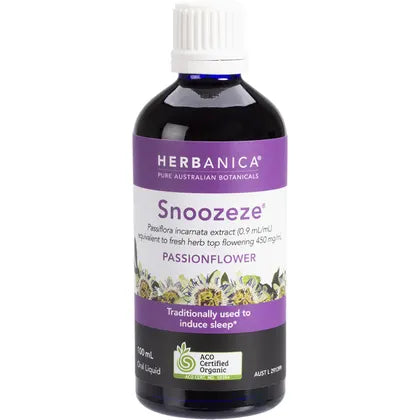 PPC Herbs- Herbanica Herbal Tincture Snoozeze Passionflower-100ml