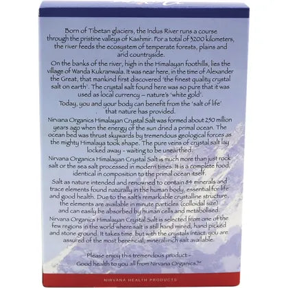 Nirvana Organics- Himalayan Salt Medium-500g