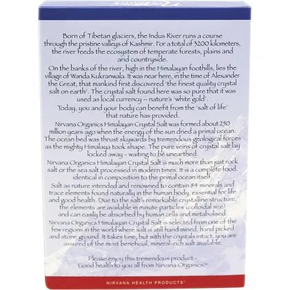 Nirvana Organics- Himalayan Salt Medium-1kg