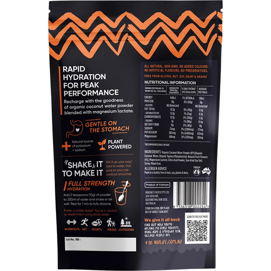 Niulife- Hydrate Electrolyte Powder Tropical-200g