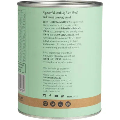 Eden Healthfoods- IDF#2 Gut D-tox Week 2-200g