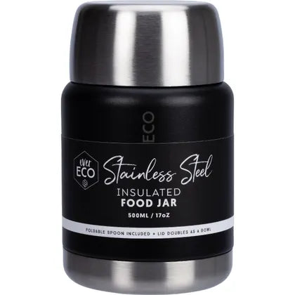 Ever Eco- Insulated Stainless Steel Food Jar Onyx-500ml