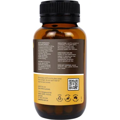 Hab Shifa- JoinTQ+ Organic Black Seed Oil Vegecaps-60 Caps