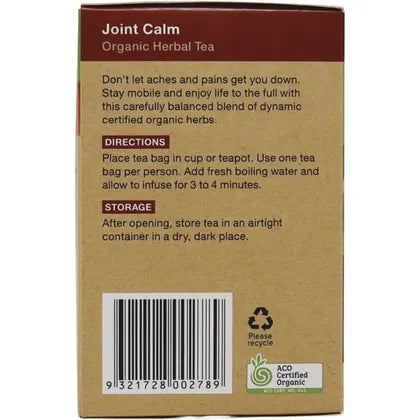 Planet Organic- Joint Calm Herbal Tea Bags-25pk