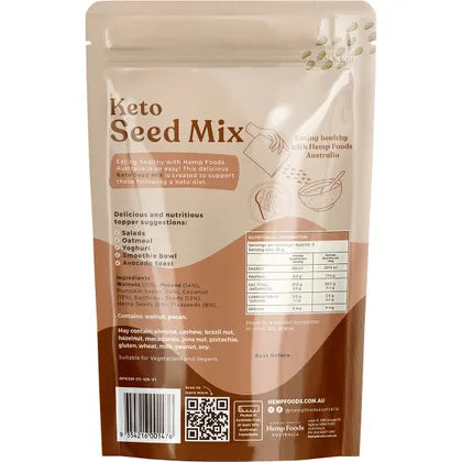 Hemp Foods Australia- Keto Seed Mix-5x180g