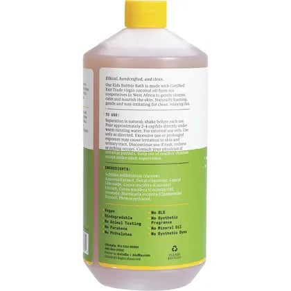 Alaffia- Kids Bubble Bath Coconut Chamomile-950ml