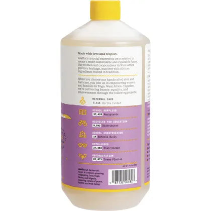 Alaffia- Kids Bubble Bath Lemon Lavender-950ml