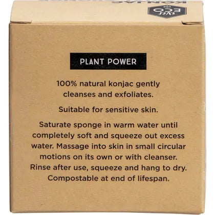 Ever Eco- Konjac Facial Sponge Original