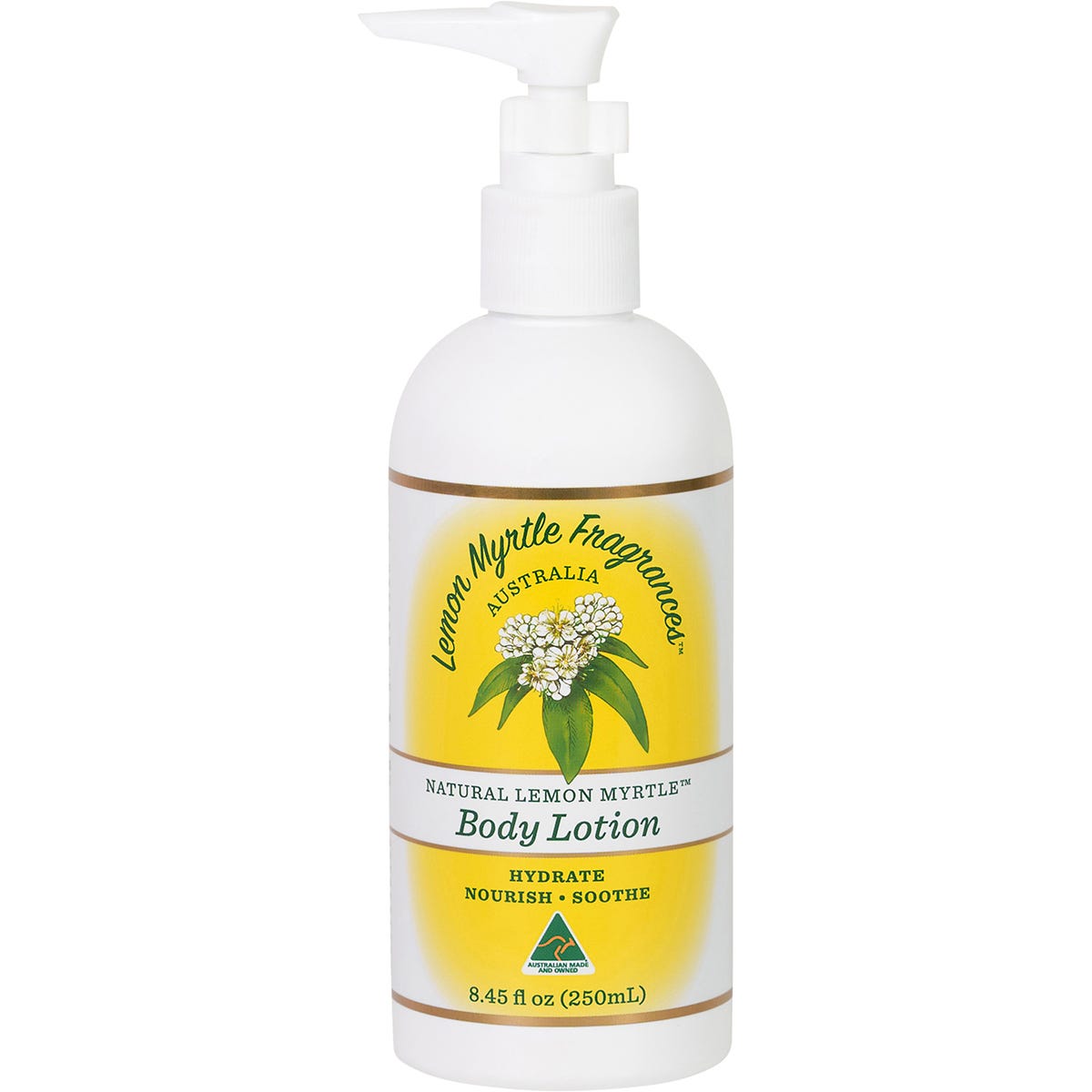 Lemon Myrtle Fragrances- Body Lotion-250ml