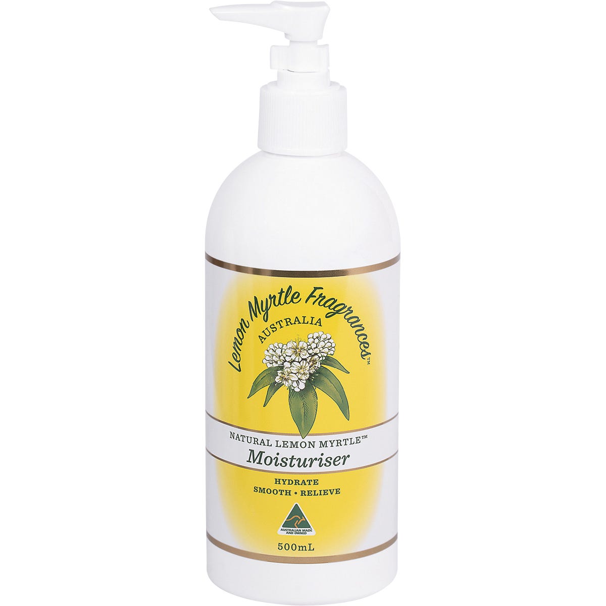 Lemon Myrtle Fragrances- Moisturiser-500ml