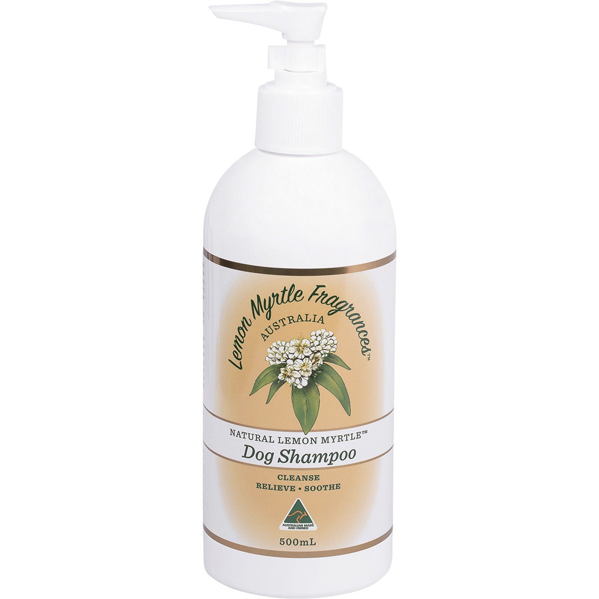 Lemon Myrtle Fragrances- Dog Shampoo-500ml