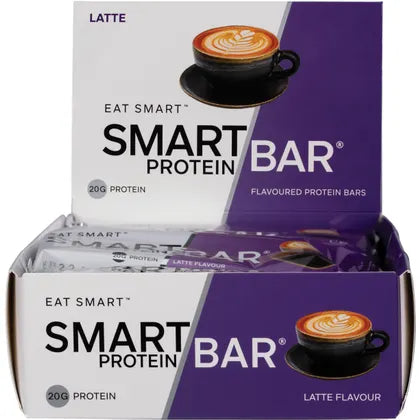 Smart Protein Bar- Latte Flavour Protein Bar-12x60g
