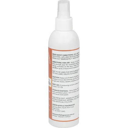 Lemon Myrtle Fragrances- Mozzie & Sandfly Repellent-250ml
