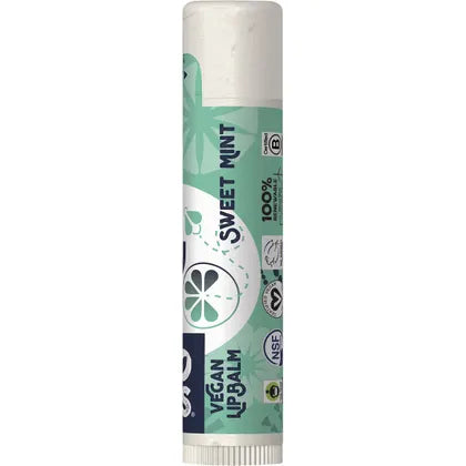 Eco Lips- Lip Balm Display Bee Free Sweet Mint-24x4.25g