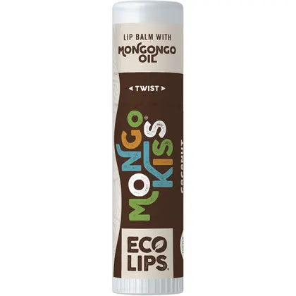 Eco Lips- Lip Balm Display Mongo Kiss Coconut-15x7g