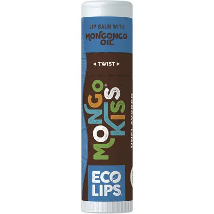 Eco Lips- Lip Balm Display Mongo Kiss Unflavoured-15x7g