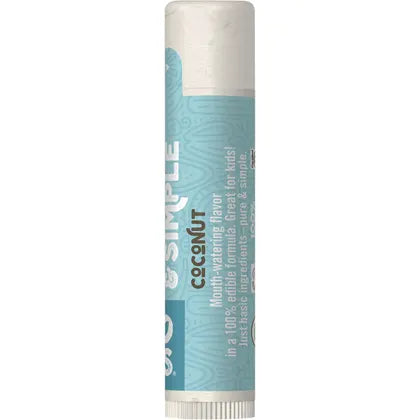 Eco Lips- Lip Balm Display Pure & Simple Coconut-24x4.25g