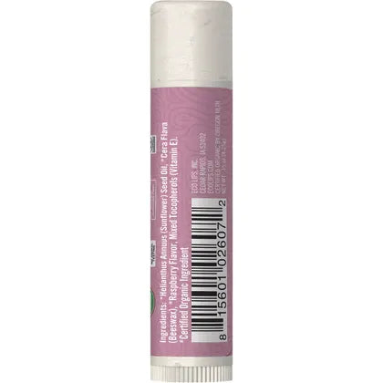 Eco Lips- Lip Balm Display Pure & Simple Raspberry-24x4.25g