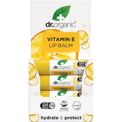 Dr. Organic- Lip Balm SPF 15 Vitamin E-5.7ml