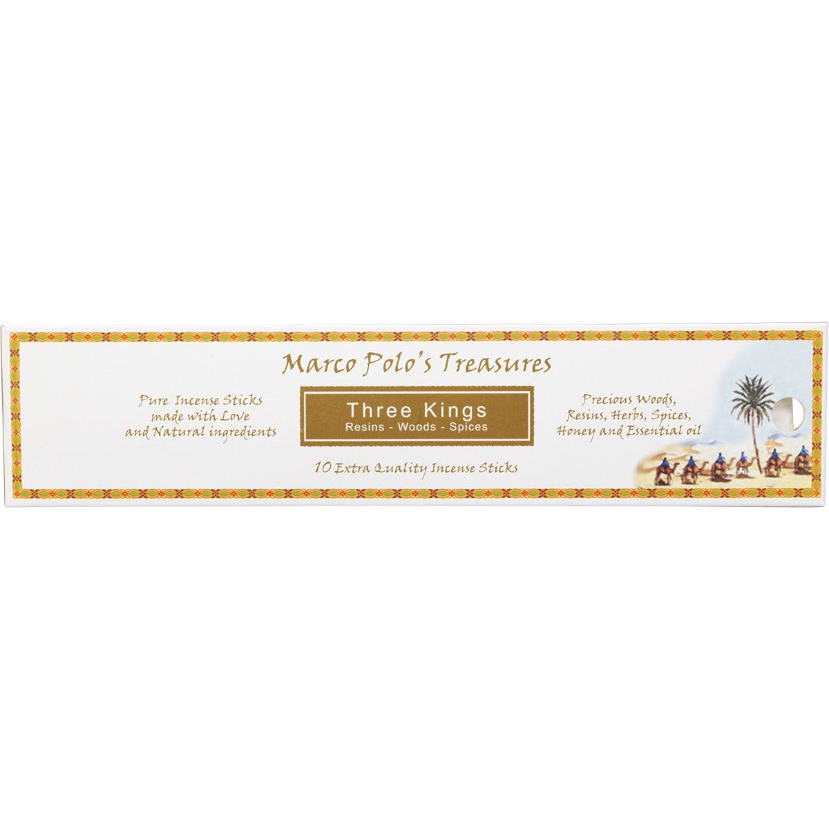Marco Polo's Treasures- Incense Sticks Three Kings-10pk