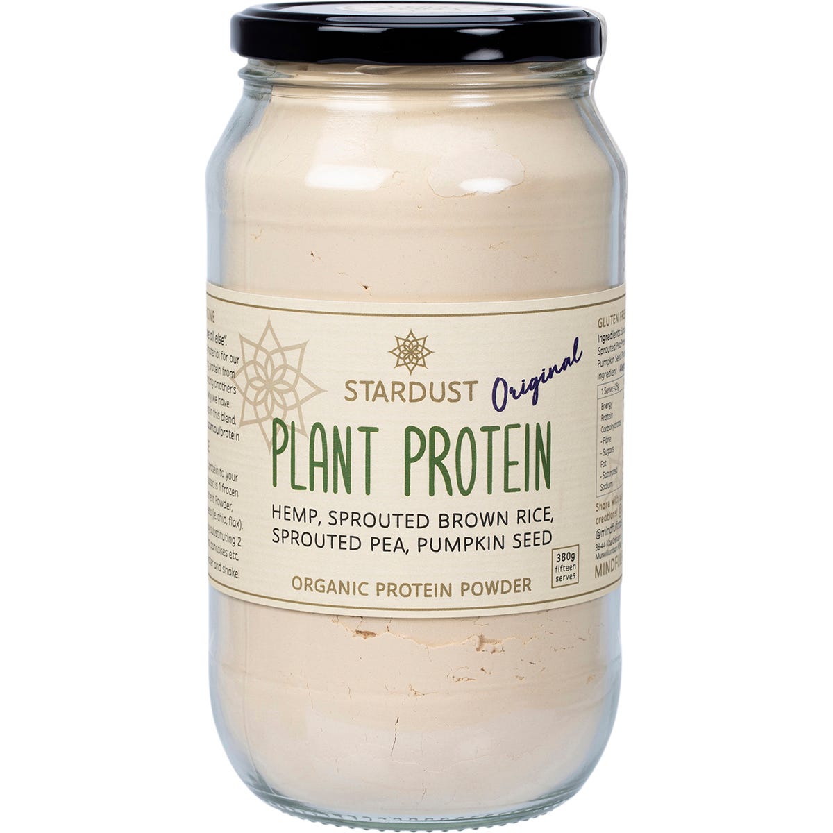 Mindful Foods- Stardust Original Plant Protein Powder-380g