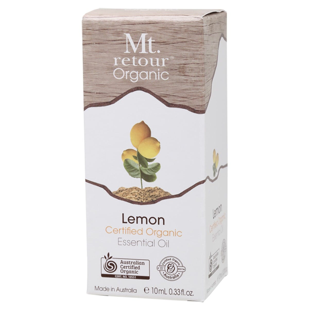 Mt Retour- Essential Oil 100% Lemon-10ml
