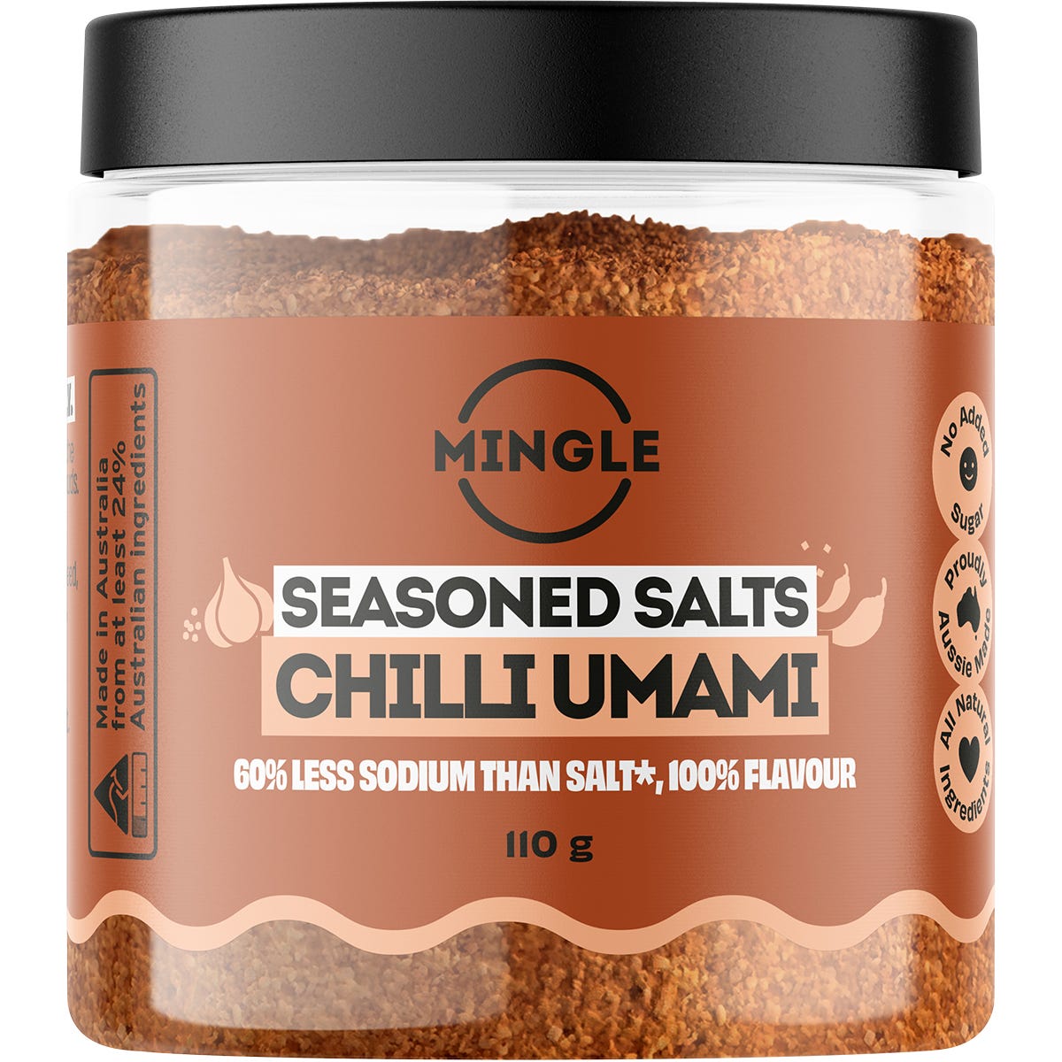 Mingle- Chilli Umami Seasoned Salts-110g