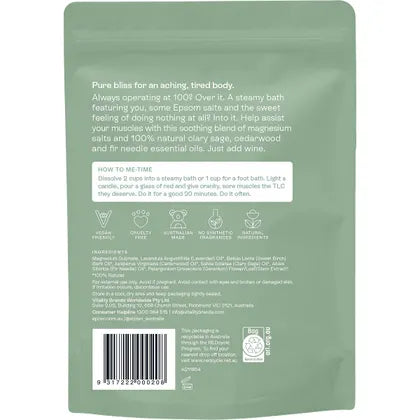 Epzen- Magnesium Epsom Salts Soothe-900g