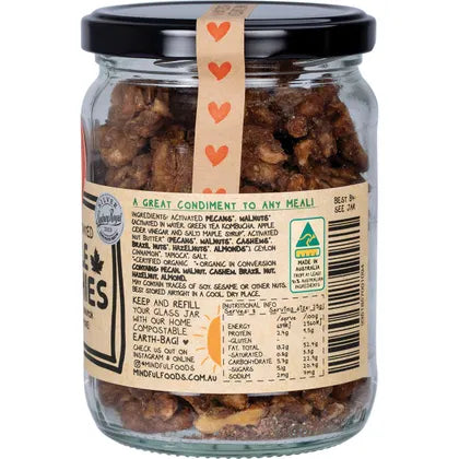 Mindful Foods- Maple Munchies Organic & Activated-200g