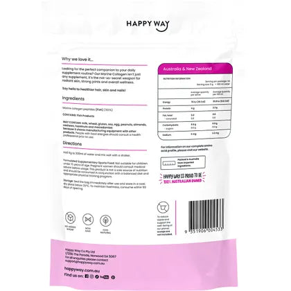 Happy Way- Marine Collagen Unflavoured-250g