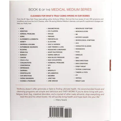 Book- Medical Medium Cleanse to Heal By Anthony William