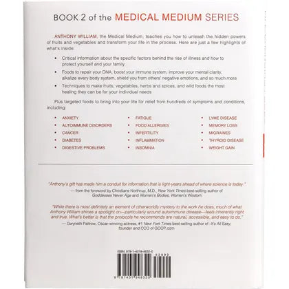 Book- Medical Medium Life-Changing Foods By A. William