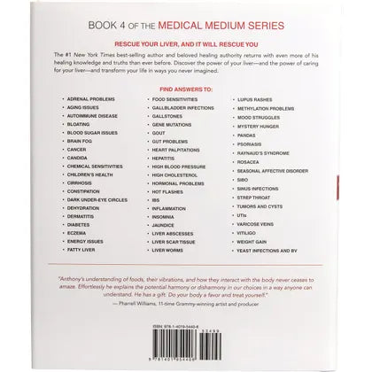 Book- Medical Medium Liver Rescue By Anthony William