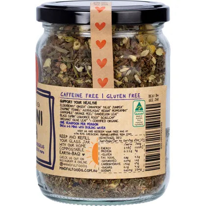 Mindful Foods- Immuni-Tea Organic Herbal Tea-100g