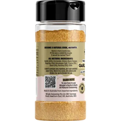 Mingle- Garlic & Herb All Natural Seasoning-10x50g