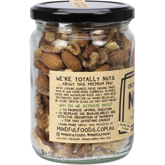 Mindful Foods- Mixed Nuts Organic & Activated-250g