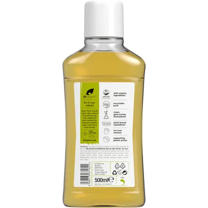 Dr. Organic- Mouthwash Tea Tree-500ml
