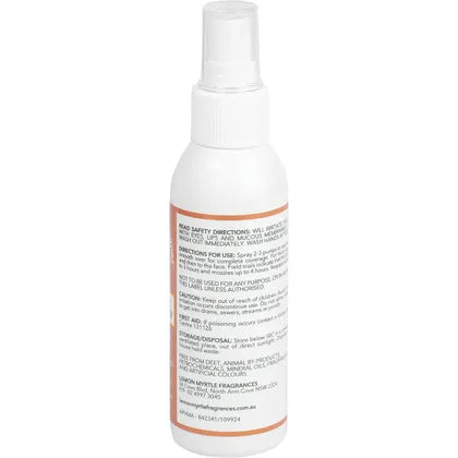 Lemon Myrtle Fragrances- Mozzie & Sandfly Repellent-125ml