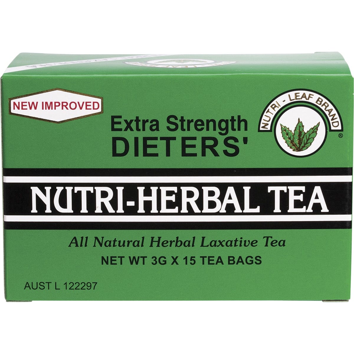 Nutri-Leaf- Herbal Tea Bags Dieter's Tea Extra Strength-15pk