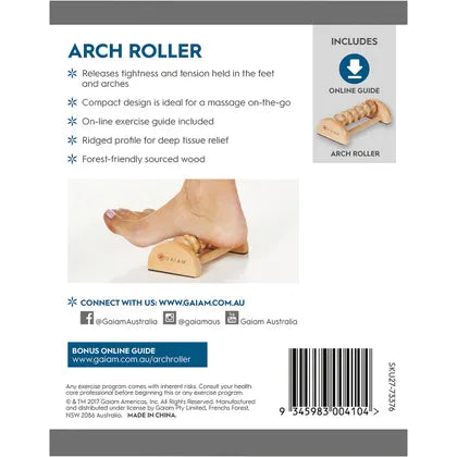 Gaiam- Natural Health Arch Roller