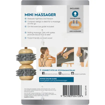 Gaiam- Natural Health Mini Massager