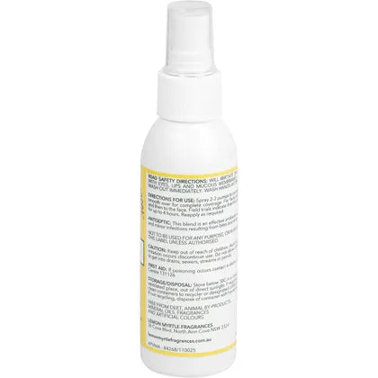 Lemon Myrtle Fragrances- Natural Insect Repellent-250ml