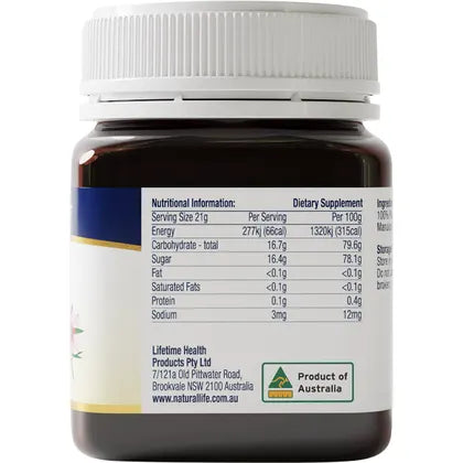 Natural Life- Manuka Honey MGO 800-250g