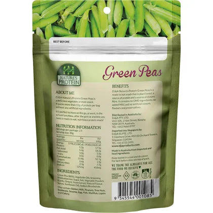 DJ&A- Nature's Protein Green Peas-12x75g