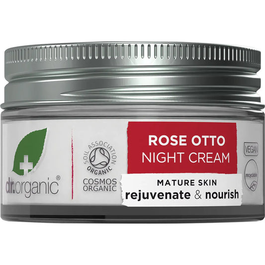 Dr. Organic- Night Cream Rose Otto-50ml