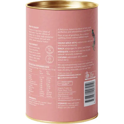Power Super Foods- Nourish Drinking Chocolate With Superfoods -180g