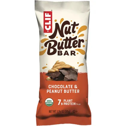 CLIF- Nut Butter Bar Chocolate & Peanut Butter-12x50g