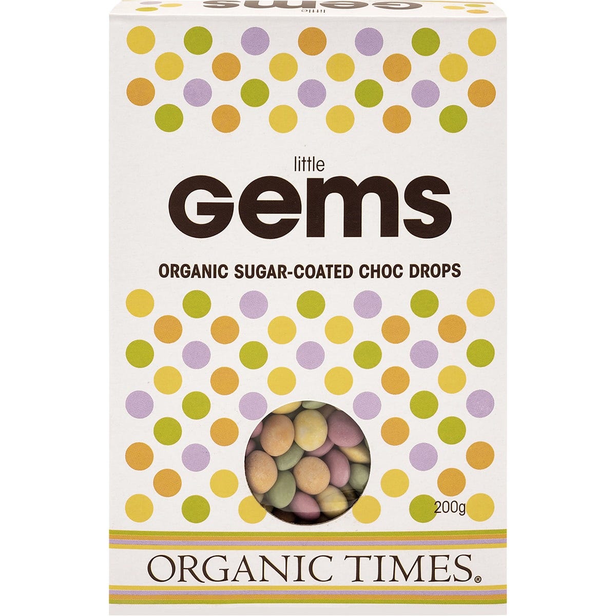 Organic Times- Chocolate Little Gems-200g
