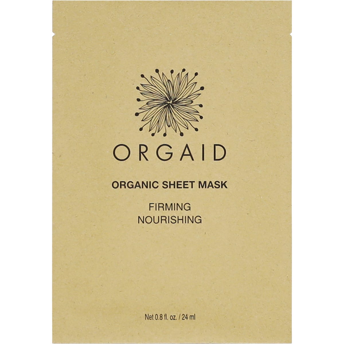 Orgaid- Organic Sheet Mask Firming & Nourishing-24ml